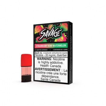 STLTH Savage Strawberry Kiwi Watermelon Pack 20mg